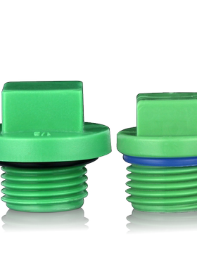 加厚绿色4分外丝丝堵头水桶塑料堵头水龙头水管封口塞水管堵塞头