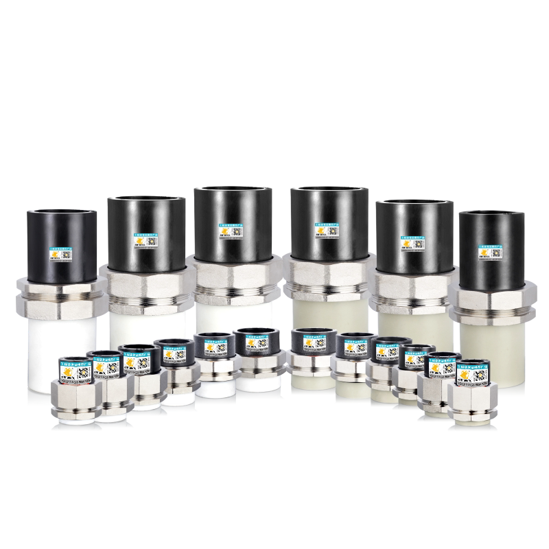 pe转ppr铜活接头4分6分1寸110 90 75 63 50 40活接转接头32 25 20