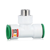 Горячий быстрый быстрый провод PPR Три -точка, 4 минута, 6 минут, 1 -дюймовый охлаждение водяного охлаждения и трубы горячей воды, аксессуары для трубопроводов с трубопроводом