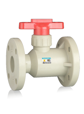 QF41F法兰球阀15 20 25 32 40 50 65 80 100 FRPP化工全塑球阀150