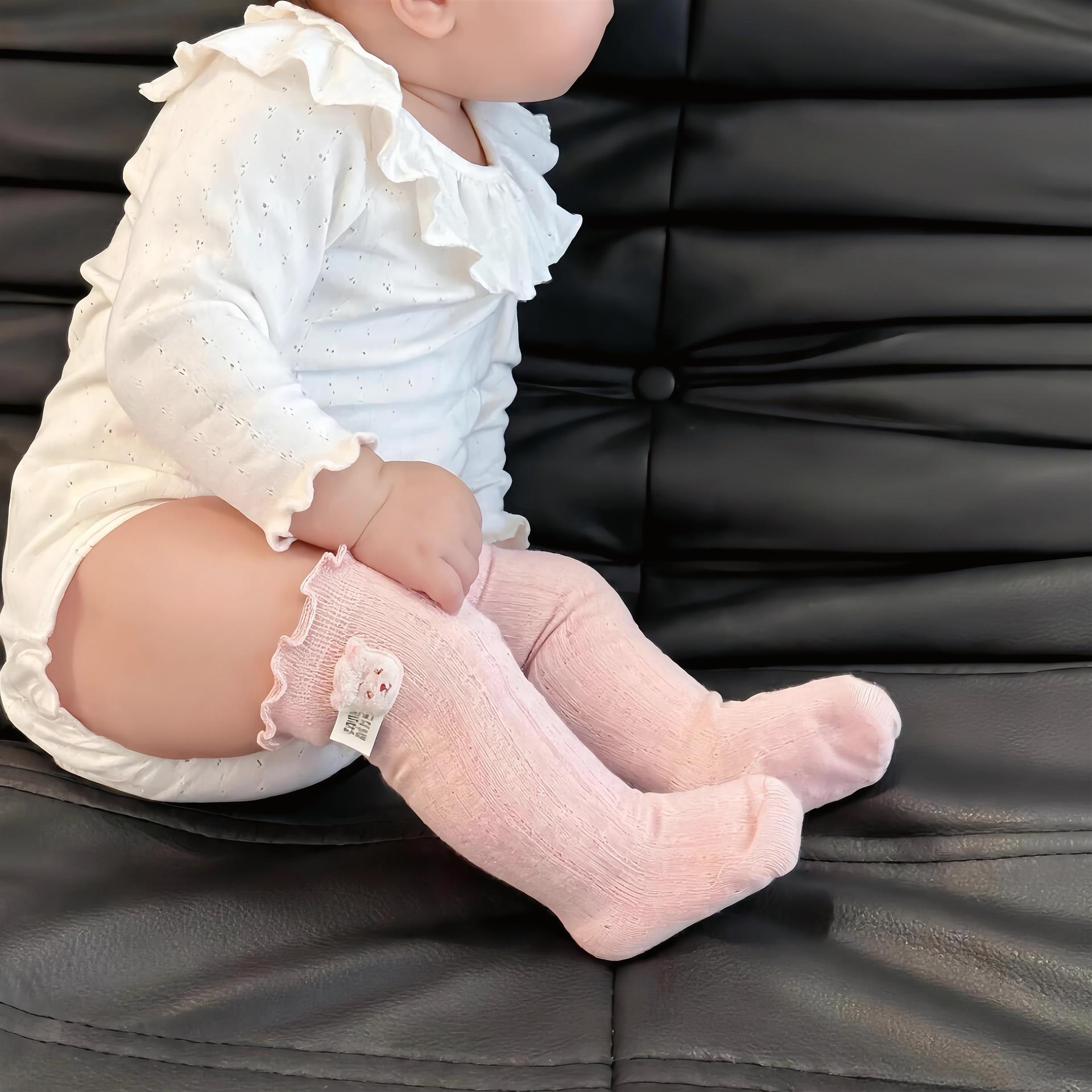 婴儿长筒袜不勒腿小月龄过