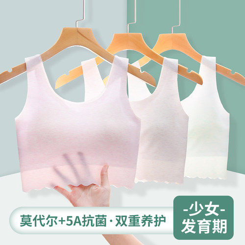 彩棉少女大童内衣新款促销