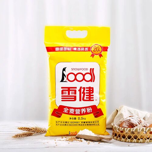 2.5kg河南杂粮面粉雪健全麦