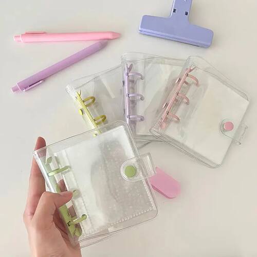 3 Inch Kpop Photocard Holder Binder Collect Book PVC Idol Pi
