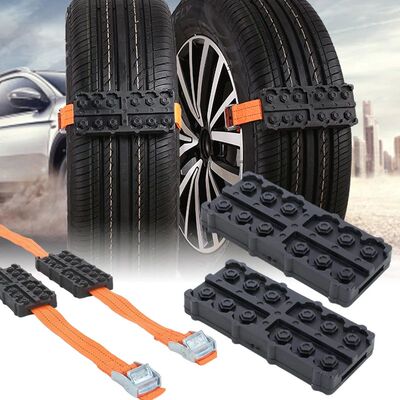 Car Tire Snow Chains Straps Emergency Snow Sand Anti-Skid Ch