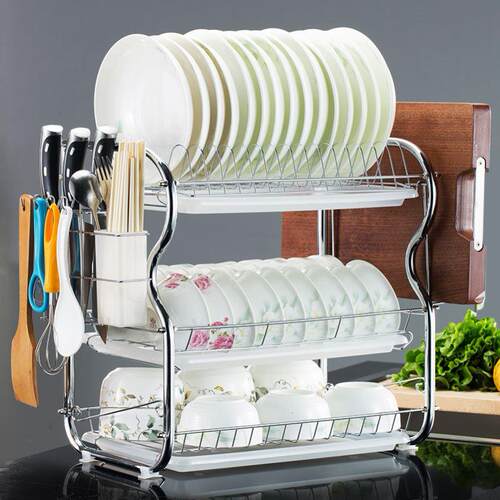 Bowl rack drain rack kitchen utensils drying stand dish