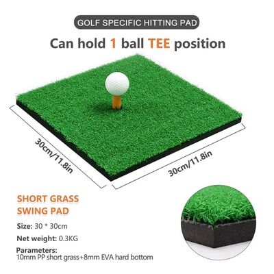 Golf Hitting Mat Indoor Outdoor Golf Training Aids Mini Prac