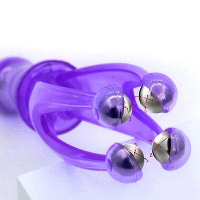4 Rollers Steel Ball Finger Massager Mini Finger Joints Mass