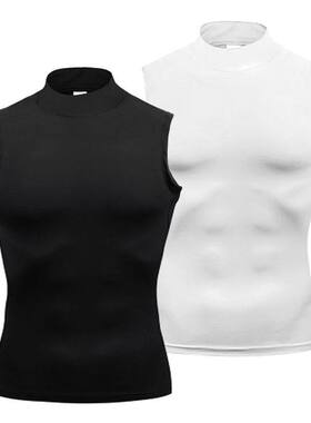 Compression Shirt Men Gym Tank Top Muscle Fitness Clothing T