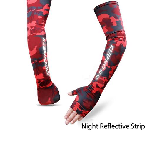 Cycling Cool Sleeve for Men Women Sun Protection Ice Silk Ar