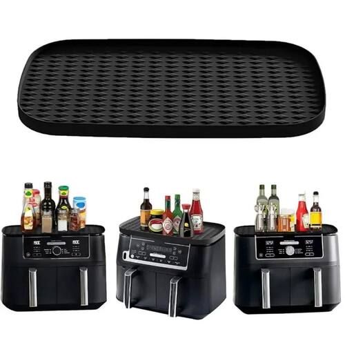 1PCS Air Fryer Silicone Mat Storage Shelf, For Ninja 9.5L/10