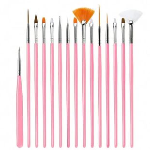 Paint Detail Brush Set 15pcs Miniature Fine
