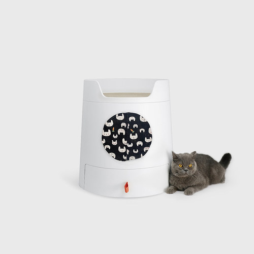 猫砂盆门帘猫厕所防臭配件