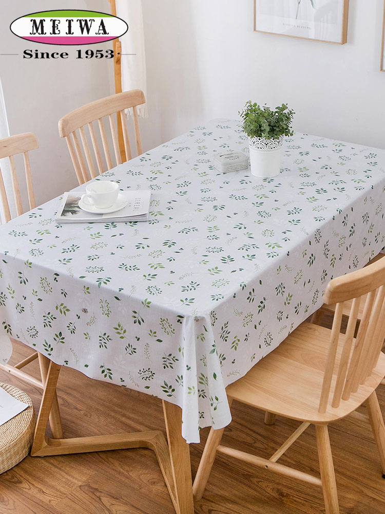 Minghe waterproof and oil-proof leave-in PVC tablecloth TV cabinet mat Living room coffee table cloth European square imported table mat