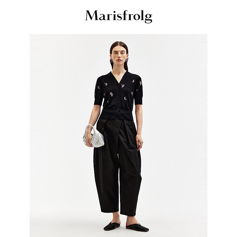 Marisfrolg玛丝菲尔针织衫A1EG2842M
