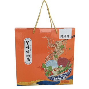 渭河源兰州牛肉面兰州拉面方便面红烧牛肉面礼盒装牛肉面开水泡面