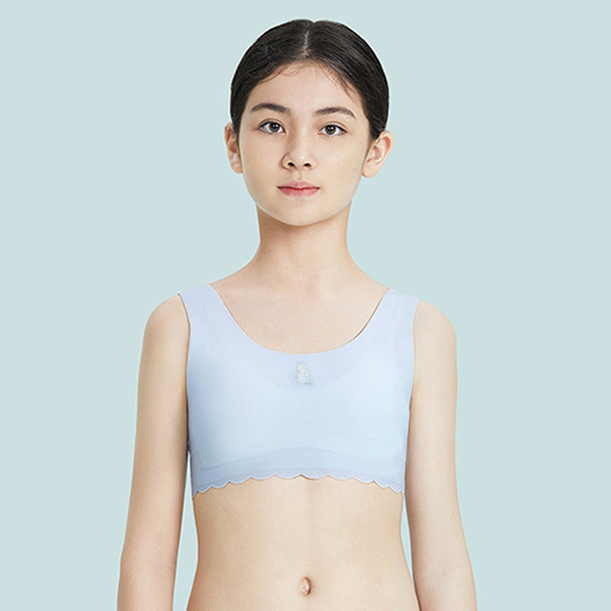 秋鹿【发育一阶段少女内衣】女童内衣发育期10岁一阶段夏季小背心