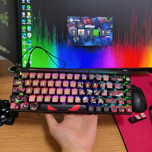 耿鬼键帽支持魔导士ace68夜魔rs7