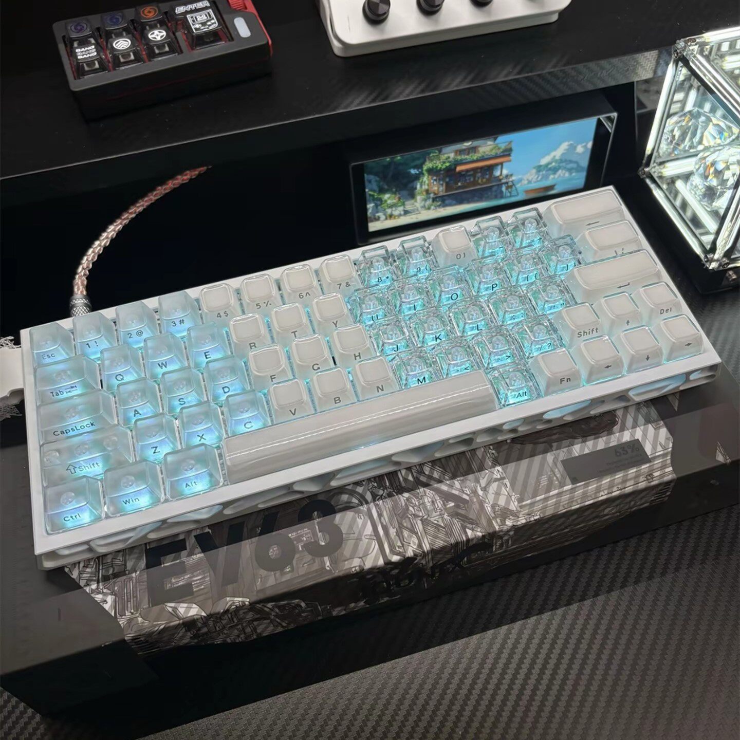 西湖水键帽支持ev63魔导士75rs7图片