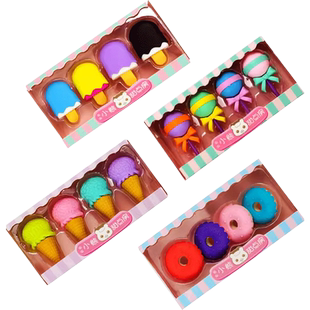 卡通橡皮擦小学生专用创意可爱水果动物糖果不留痕象皮檫幼儿园一年级好看的文具奖品儿童礼物像笔擦学习用品