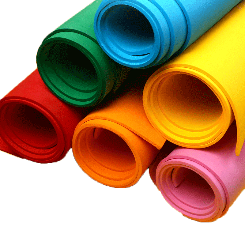 彩色厚大张海绵纸evadiy1mm贴画