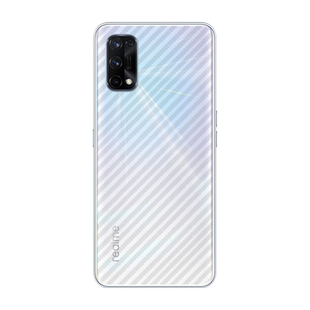 适用realmex7后膜磨砂真我X7Pro碳纤维背膜Realme X50/Pro手机后盖贴纸realmex2/x2pro半透明防刮防指纹软膜