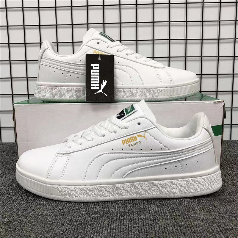 新品板鞋莆田男PUMH百搭情侣款休闲运动滑板鞋女彪跑步鞋马百搭面