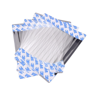 300条装POP跳跳卡标价牌价格牌广告纸PVC弹片3M透明条1*14cm爆炸贴摇摇卡标签贴条新款创意塑料片卡夹子