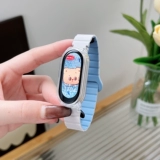 iboann Xiaomi, совместимый браслет, силиконовый ремешок для часов, универсальный защитный чехол, сменные брендовые умные часы подходит для мужчин и женщин, 9, 5/4/3