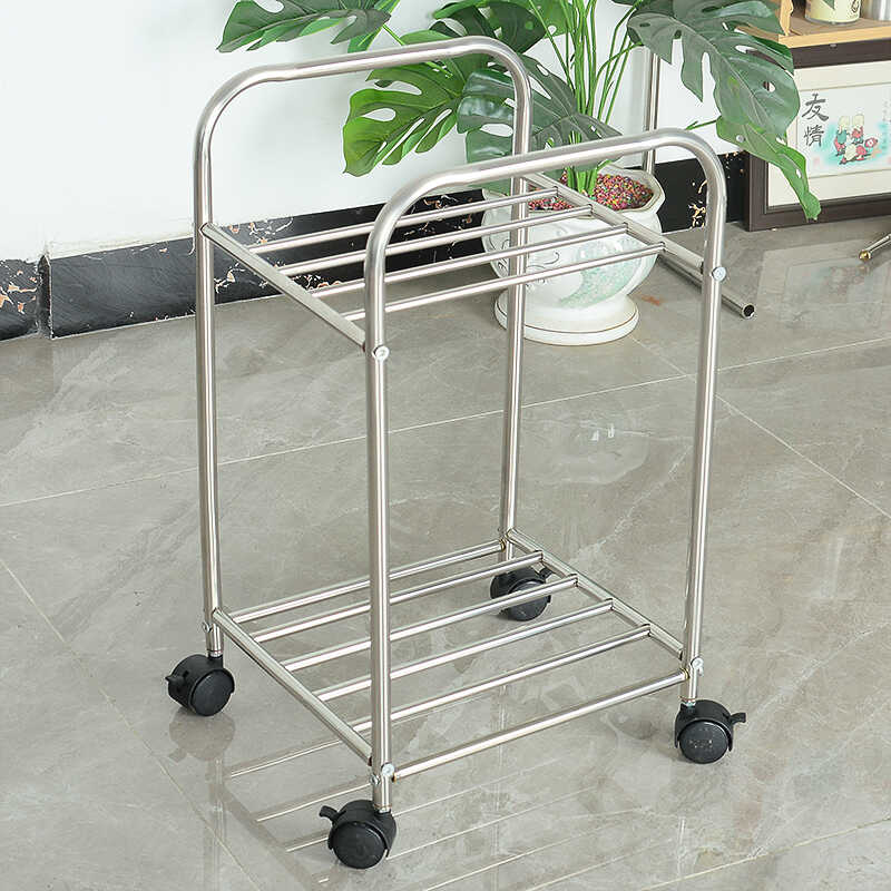 浴室置地式厨房带轮ins风脸盆架