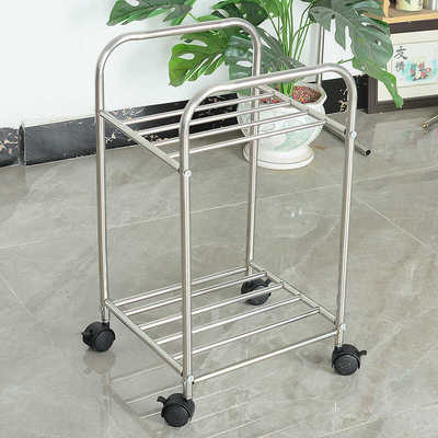 浴室置地式厨房带轮ins风脸盆架