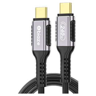 毕亚兹Type-C公对公全功能数据线USB4全能线8K投屏40G传输PD240W雷电4/3充电宝双头短线5供电兼容硬盘连接线
