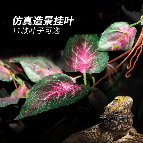 诺摩仿真造景挂叶搭建自然环境