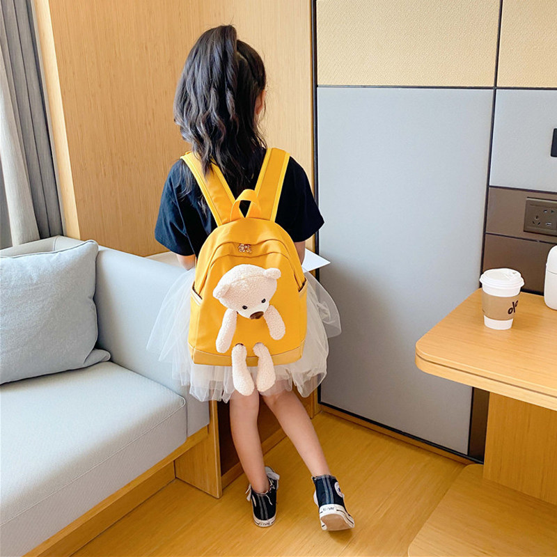 儿童书包双肩包幼儿园女小背包潮男女童包包可爱3-6岁5一年级书包