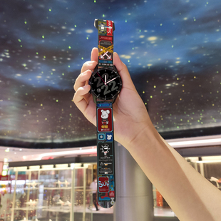 适用于华米小米color2手表表带 amazfit GTR/GTS米动青春版智能运动pop腕带个性潮硅胶印花男女表带42/47mm