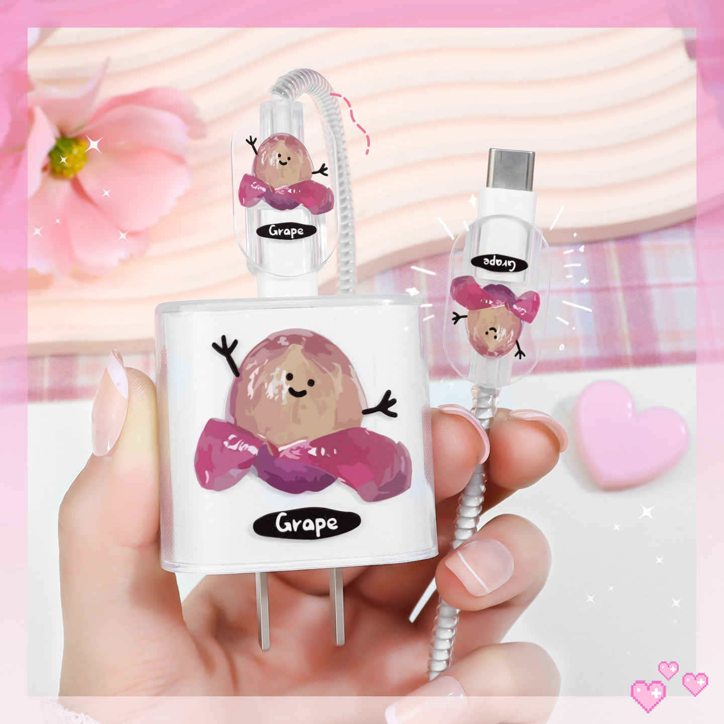 适用苹果17Air充电器充电线保护套苹果17Promax16手机壳透明耐脏iPad通用绕绳苹果15Promax14防断裂修复神器,3C数码配件,充电器保护套,淘宝优惠券,粉丝福利购,淘宝优惠卷