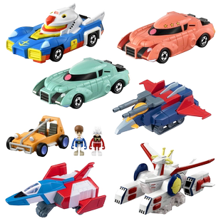 TOMY多美卡机动战士高达联名系列合金车模型玩具小摆件夏亚扎古男