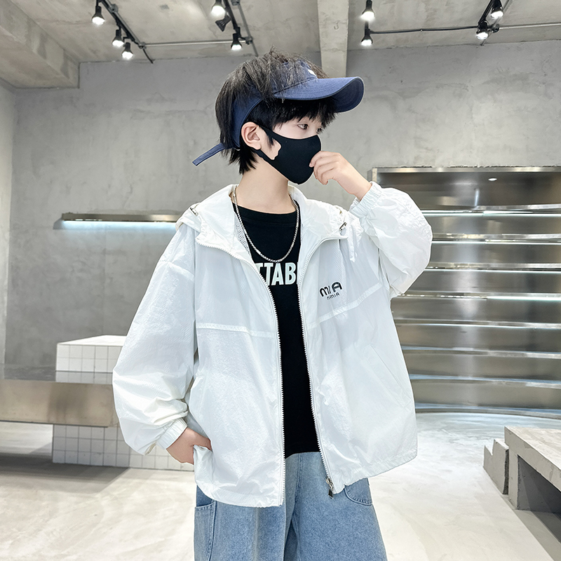 男童防晒衣儿童夏装夏季透气外套