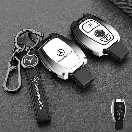 适用奔驰GLK300钥匙套BENZ/C级glk260 E300L/GLE/GLS/GLC车包扣壳