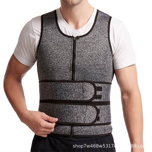 冬季保暖背心式护腰双腰护腰带保护女腰背男士运动束腹带美体托