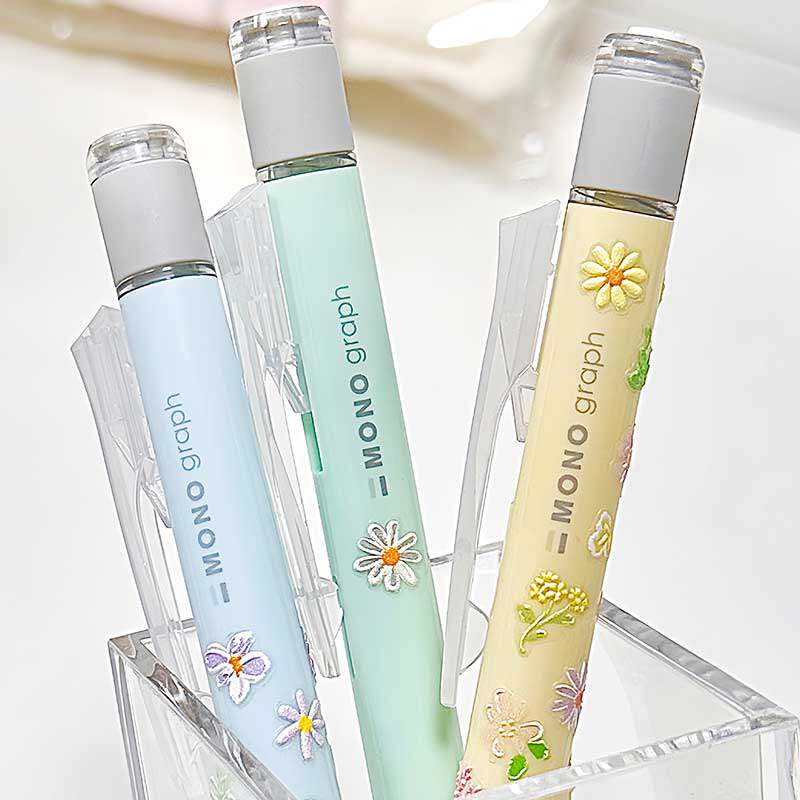 蜻蜓瑶瑶铅碎花自动铅笔