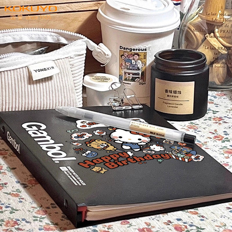 日本国誉卡通KT猫活页本