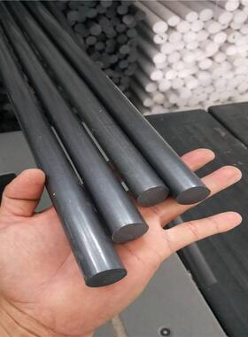 .白色聚四氟乙烯棒铁氟龙板黑色ESD防静电PTFE棒特氟龙卷材