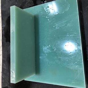 .供应FR-4耐温模具隔热树脂绝缘板加工 半固化水绿色环氧板玻纤板