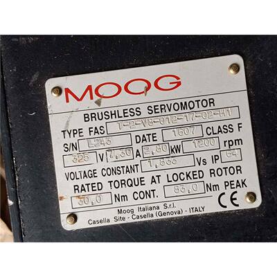 MOOG无刷伺服马达MOOG无