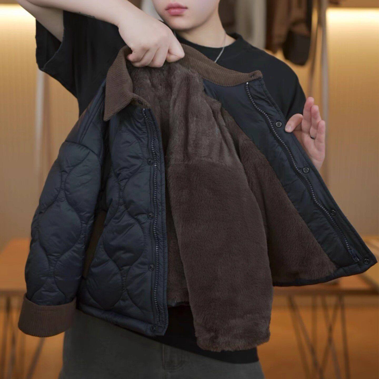 欧洲站儿童加绒加厚冬季外套新款洋气保暖男孩冬装翻领上衣男童痞,童装/婴儿装/亲子装,普通外套,淘宝优惠券,粉丝福利购,淘宝优惠卷