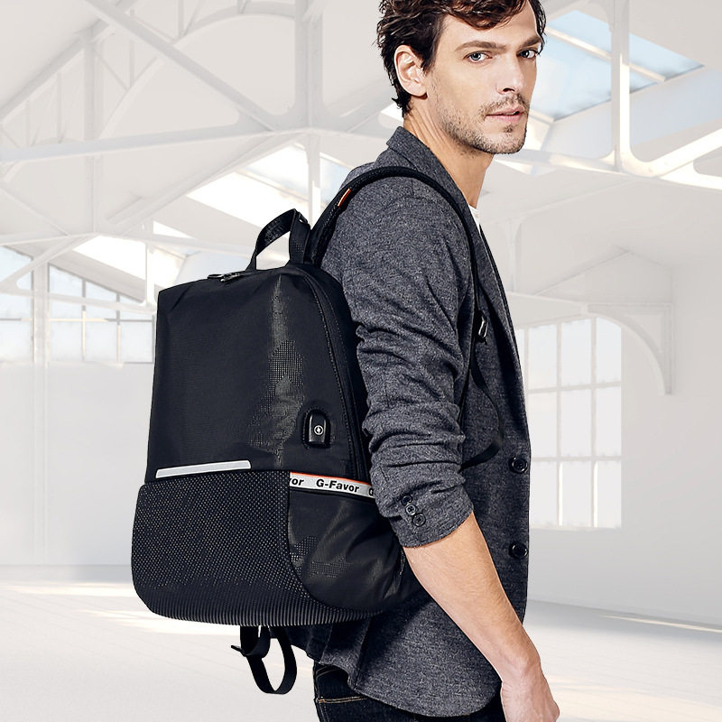 2026新款男士背包韩版潮包休闲牛津布电脑背包男双肩包男潮包