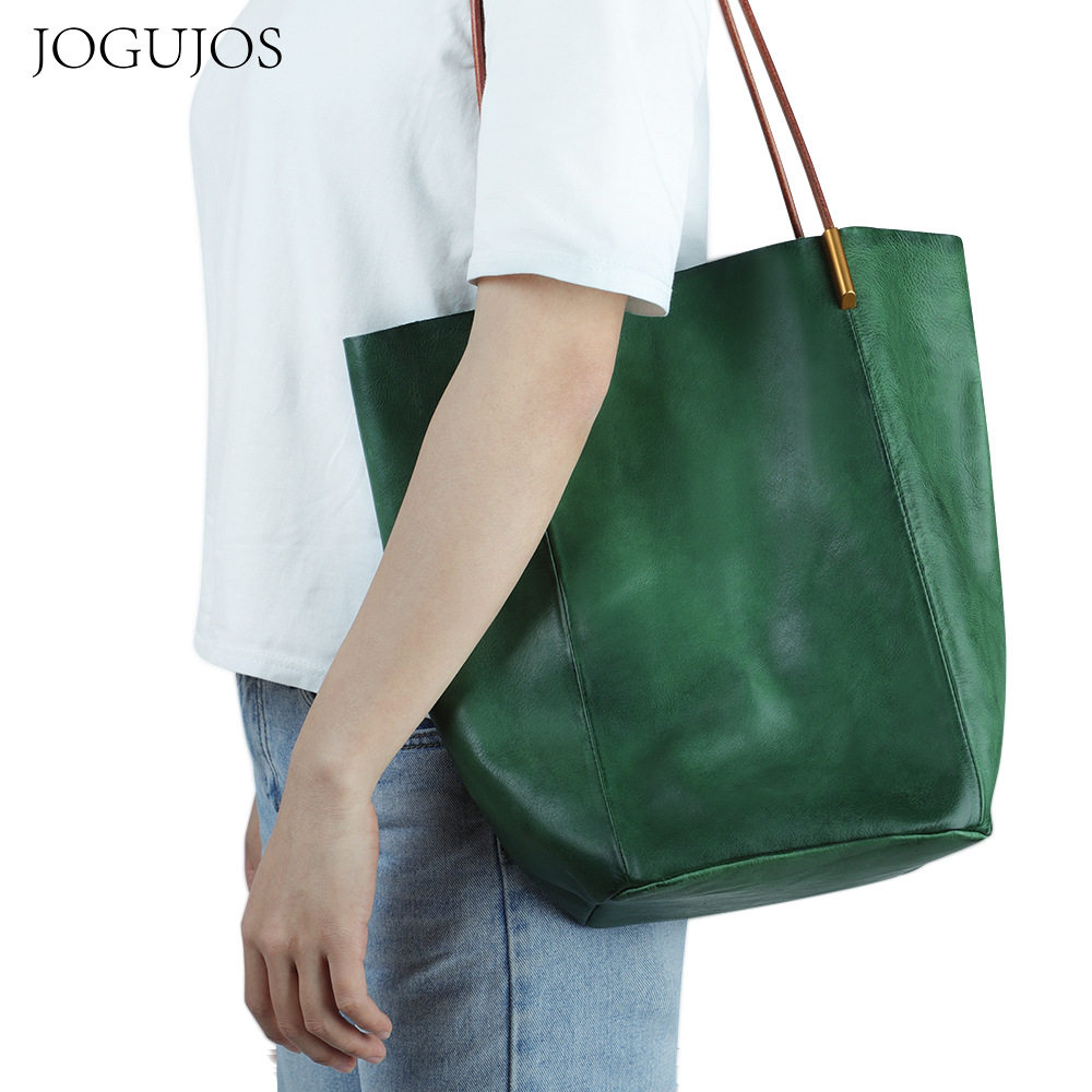 新款韩版真皮女包大容量子母
