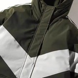 709-MY10-P1352023冬季情侣潮流加厚工装拼色连帽棉服外套男，男装棉衣，星座709-2