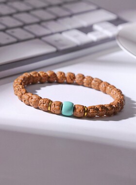 2025藏式佛手小金刚菩提子五爪三日红原籽直切佛珠单圈手持男女手